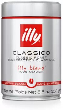 illy Classico Whole Bean 250g